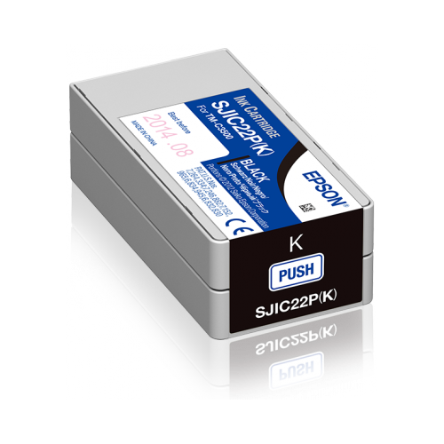 SJIC22P(K): Ink cartridge for ColorWorks C3500 (Black)